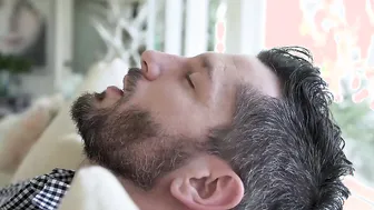 Magical Hippie Spinner Helps Friends Father With The Cum Down