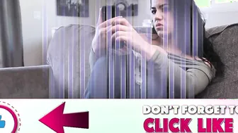 Valentine's Gift - Step-Sister Surprises Brother With Blowjob And Riding
