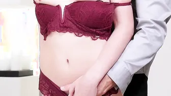 Stepfather's Daughter Gets A Surprise Facial