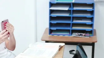 Detentions Dicks Down - Teenage college girl Gets Fucked By Her Older Tutor