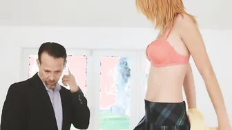 Hot Blonde Babe Celebrity Lookalike - POV Sex with Big Dick & Facial