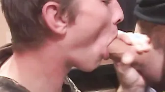 Eric Rivers and Sean Ansen get into some raunchy sucking