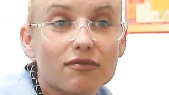 Pigtailed sweetie slammed by her professor