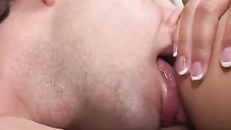 First time anal goes perfect for this adorable dark haired