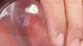 Gigantic boobed cougar getting her butt hole toyed before dick drills its way