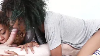 Black teen Kendall Woods gets freaky with Riley King
