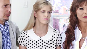 Adorable Megan Holly and Syren De Mer in forbidden threesome