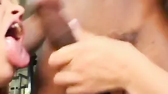 2 cunt with mouth having sex with long african penis