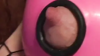 Curly porn video – Curly haired red haired bimbo wearing pvc and fishnets getting her butt fuck