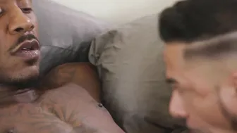 Cesar Xes rides raw BBC making Deep Dic shoot hot cum