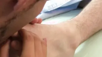 Perverted Delights - Foot Fetish Guy Stuffs His Mouth With Toes And Dick
