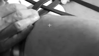 Tied up Asian man is tormented as he is unable to get free
