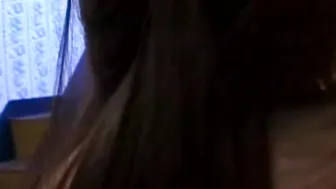 Hairy asian teen drenched in hot cumshot