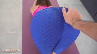 Schwanz inside meiner Muschi und Sperma auf meinem Gesicht
