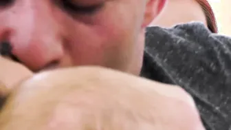Horny teen bangs her boyfriend while her mommy masturbates