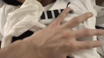 Tattooed Asian Blowjob
