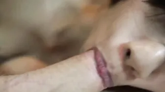 Skinny Asian Blowjob