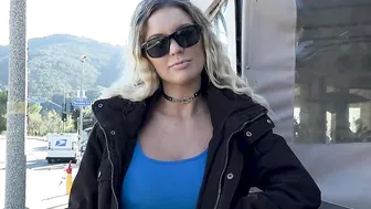 Busty Barmaid Serves Pussy