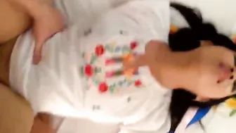 Bouncy Asian Titty Ride