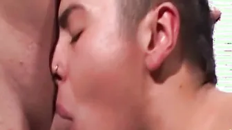 Trisoton and Lucas throat fucking with some hard ass fucking