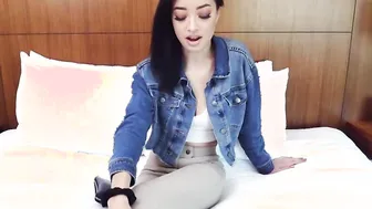 Barely legal babe doggy drilled in the sex audition