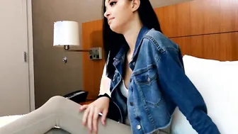 Barely legal babe doggy drilled in the sex audition