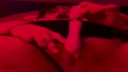 Big girl solo teasing