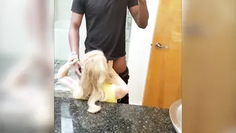 Blonde grandma Nina Hartley blows and rides rock hard BBC