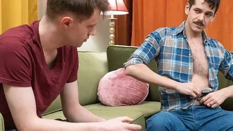Teen nephew analed his Gay stepuncle