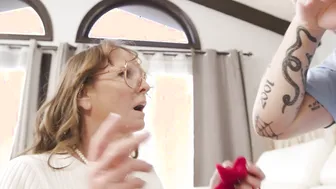 Granny fucks stepcousin her boyfriend