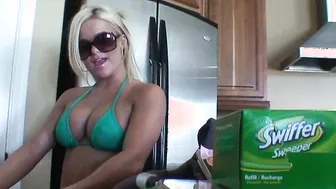 Christa Moore poses with big boobs striptease 2