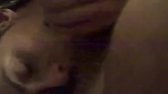 Naughty Blonde Fingering her pussy by the guy and blowjob 2