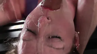 Dominatrix Vivienne LAmour whipped and fucked in her own dungeon