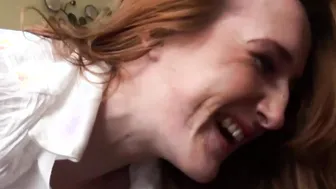 PASCALSSUBSLUTS - Redhead Sabrina Jay dicked hard in bondage
