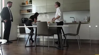 PASCALSSUBSLUTS - Busty Barbara Bieber gagging on dom cock