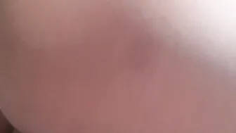 Busty English wench taking a POV ride on big dick