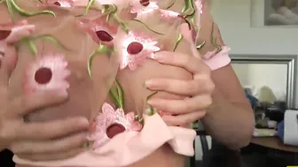 Busty British bimbo drilled hard in all of her holes