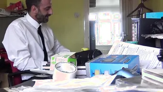 Hardfucked subslut disciplined by Pascals fat cock
