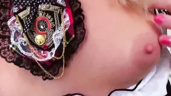 Foria Bangs Her Ass With Her Dildo