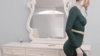 Busty Redhead Charlie Red Teases And Fucks Her Trainer