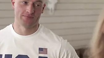 July porn video – Zac Wild is all set to go for a fourth of July party but hes shocked when his Canadian mistress
