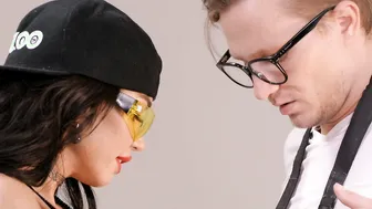 Busty Model Chloe Lamour Fucks Her Fit Photographer During A Photoshoot 2