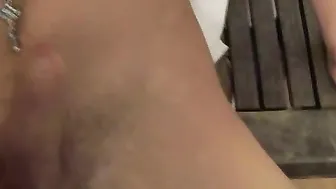 Hung emo twink Max Brown wanking off in the locker room