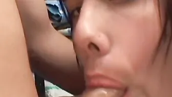 Latino twink asshole licked before passionate blowjob