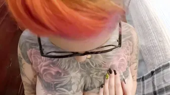 Tatted Bombshell AvaMinxx - Hot Ink Cover Girl Rides Big Dick
