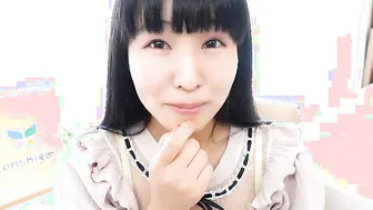 Adorable and sweet Ichika Matui spreads her legs so we can dine on her cunt