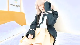 Hot Saeko Ishiki comes to view us with a adorable cosplay