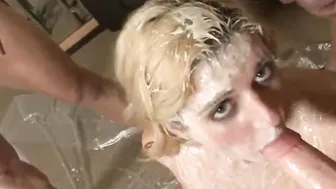 Kodi Gamble bukkake fetish slut