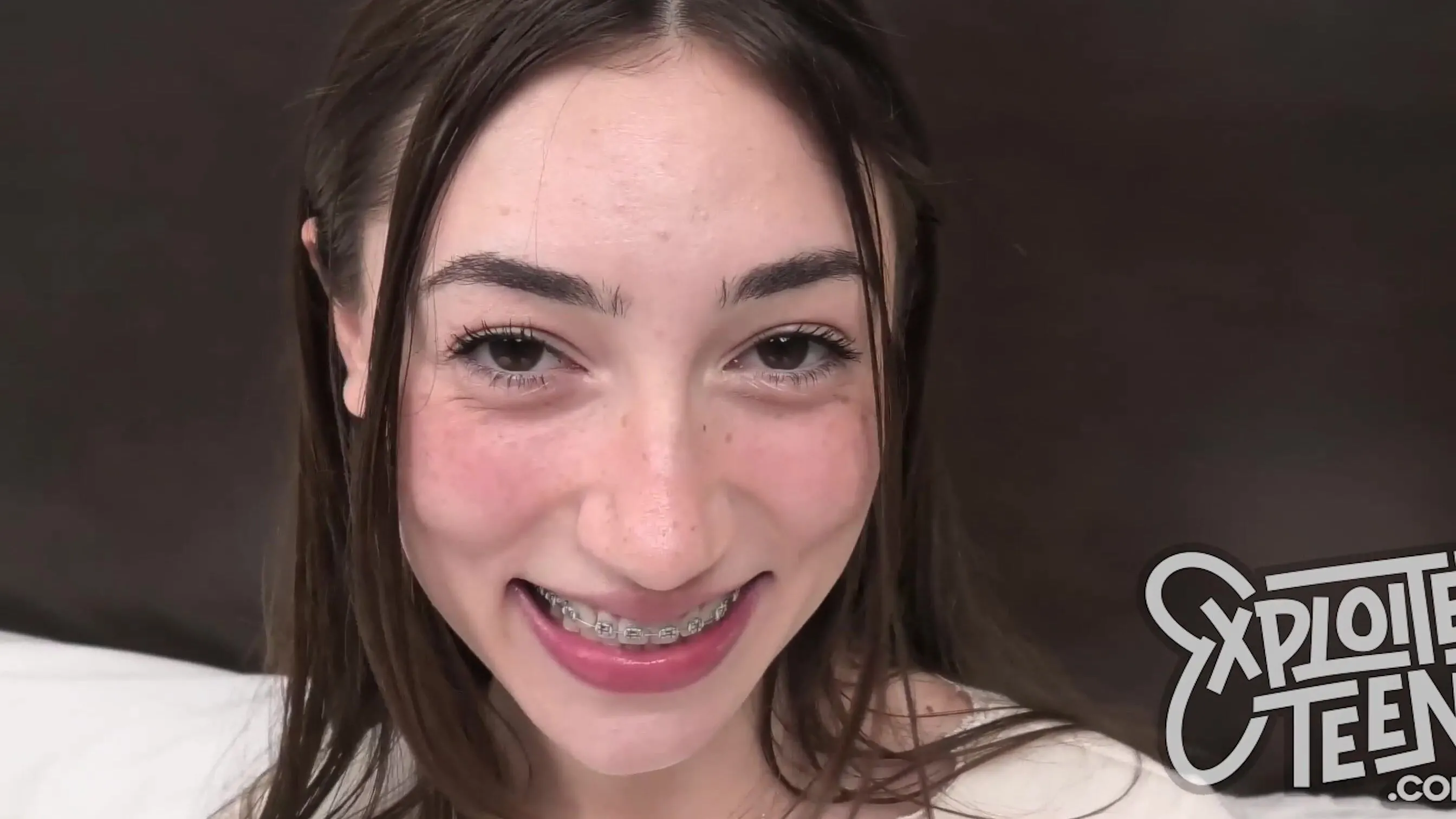 Braces Freckles Porn - Not only is she just 18 but she's also got freckles and braces 4kPorn.XXX