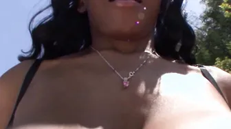 Baby Cakes Big Black Ass Bounces on a Cock
